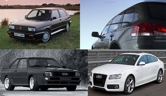 Antique and contemporary Audi, Volkswagen, Seat and Skoda parts